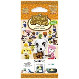 Nintendo - Cartes Amiibo Animal Crossing Série 2 - Pack de 3 Cartes dont 1 Spéciale - Compatible Switch, 3DS, Wii U - Débloque Modes et Améliorations