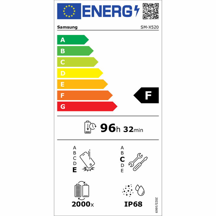 Tablette Samsung SM-X520NZAPEUB
