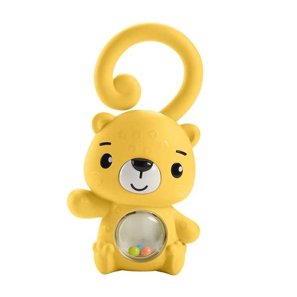Fisher-Price - Sonajeros y mordedores animales - Série d'anneaux de dentition et hochets pour bébé, modèles assortis