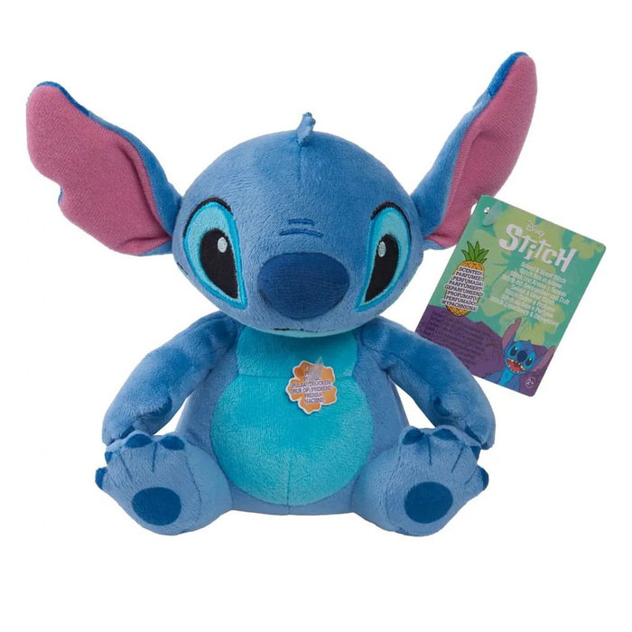 JUST PLAY Peluche Stitch Disney Sonore et Parfumé 15 cm
