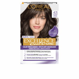 L'Oréal Paris EXCELLENCE COOL 4.11-brun cendré intense 192 ml
