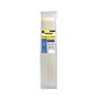 WOLFPACK LINEA PROFESIONAL Colliers de serrage en nylon 4,5 x 200 mm, Blanc / Naturel (Lot de 100)
