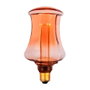 Fbright S100 Ampoule LED Décorative E27 4W 200lm 1800K Lumière Chaude Vintage Forme Campagne Verre Ambre 96 x 183mm