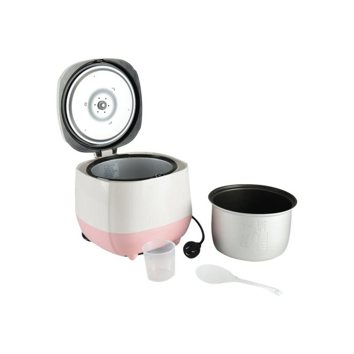 Cuckoo CR-0632 Autocuiseur à riz 1000ml en couleur blanc rose