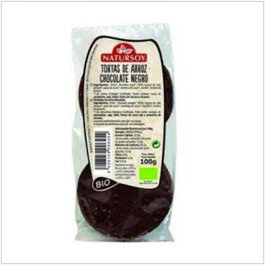 NATURSOY Galettes de riz au chocolat noir