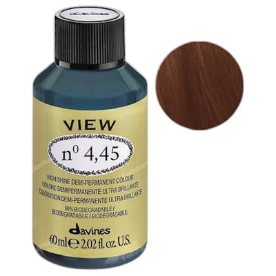 Davines View Coloration demi-permanente 4.45 Davines View Coloration demi-permanente 4.45