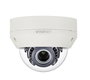 Hanwha Caméra dôme extérieure Wisenet HD+ 2MP Full HD 1080p résistante au vandalisme avec IR 30m, objectif vari-focal manuel 3.1X (3.2-10mm), 120 dB WDR, IP66/IK10