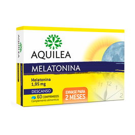 Aquilea Mélatonine 1.95mg Comprimés 60 unités - Aide au sommeil et au décalage horaire