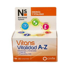 NS Vitans Vitalidad A-Z 30 comprimés