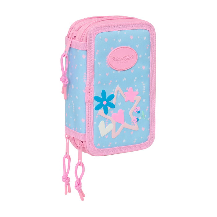 Fourre-tout BlackFit8 Smile Bleu Rose 12,5 x 19,5 x 5,5 cm 37 Pièces