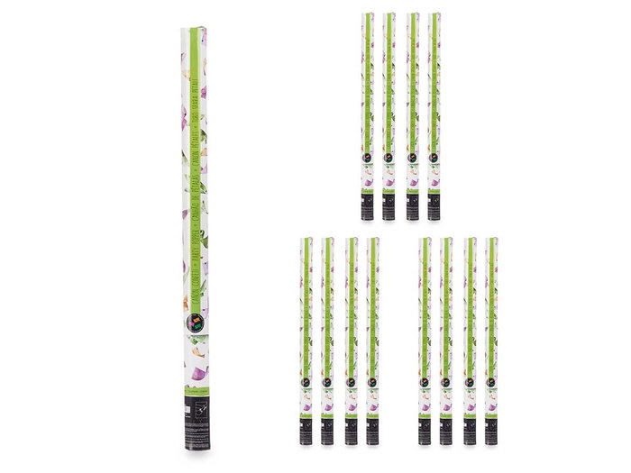 Arte Regal Canon à Confetti Euros 80 cm Multicolore Papier Métal (Set de 24) Arte Regal Canon à Confetti Euros 80 cm Multicolore Papier Métal (Set de 24)