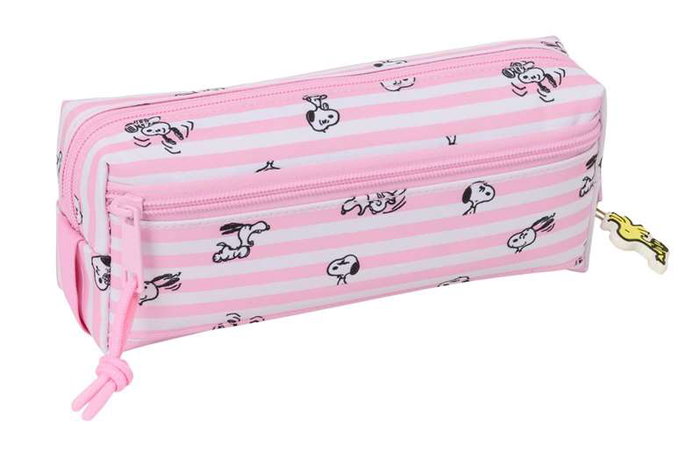 Safta Porte-tout triple petit avec élastique 22 cm, dimensions 22x8.5x6 cm - À partir de 36 mois