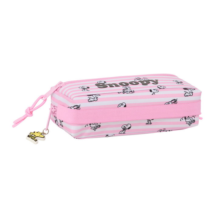Safta Portatodo Triple Peq. C/Goma Elast. 22x8,5x6cm