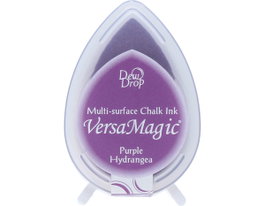 Tsukineko Encre VERSAMAGIC Hortensia Morada Effet Craie 32x50mm