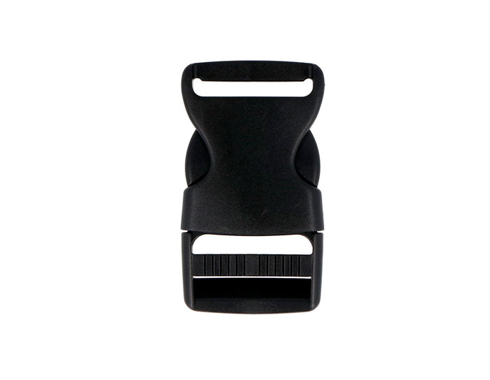 Innspiro Lot de 2 fermoirs doubles en plastique noir 38 mm Innspiro Lot de 2 fermoirs doubles en plastique noir 38 mm