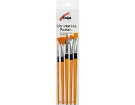 Kreul Set de 5 pinceaux synthétiques variés modèle 2