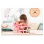 Corolle Chaise haute pour poupon 36 et 42cm - 2 en 1 - Multicolore