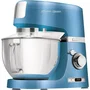 Sencor STM 7872BL Robot Pâtissier avec Mélangeur, 1000 W, Bol Inox 4.5 L, 8 Vitesses, Fonction Pulse, Écran LED et Éclairage - Accessoires Inclus