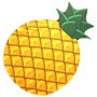 Jet Lag Serviette de plage Ananas