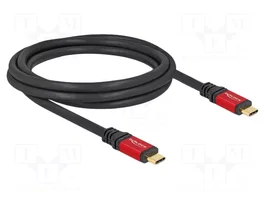 DELOCK Câble USB C vers USB C 2m Noir