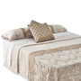 BigBuy Home Couvre-lit GLIESE Gris Lit ½ persones 230 x 250 x 2 cm