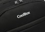 Coolbox Mochila pour ordinateur portable 15.6 pouces imperméable avec compartiment rembourré, poche pour tablette et smartphone, noire