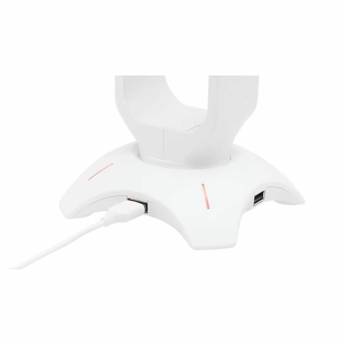 The G-Lab K-STAND RADO Support pour Casque Gaming Blanc RGB