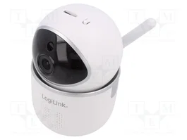 LOGILINK Caméra IP Full HD 1080p blanche