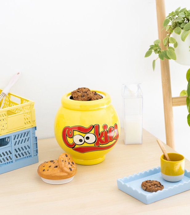 Grupo Erik Boîte à biscuits Sesame Street en céramique