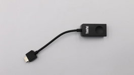 Lenovo ThinkPad Ethernet Extension Adapter Gen2 USB C - RJ-45, Noir