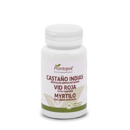 PLANTAPOL Castaño de Indias, Vid Roja et Mirtilo 90 comprimés