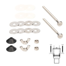WOLFPACK LINEA PROFESIONAL Kit Sanitaire Cisterna / Inodo 6x90 (2 Pièces)