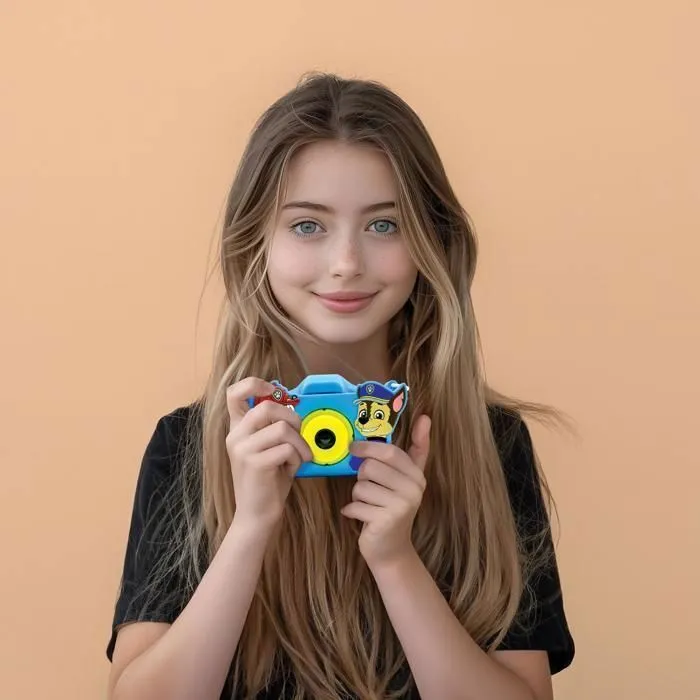 Lexibook - Appareil photo pour enfant 4 en 1 Pat'Patrouille avec protection, rechargeable USB-C, carte mémoire incluse, pour enfants dès 3 ans