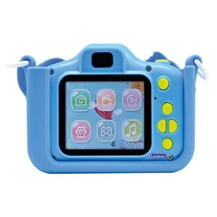 Lexibook - Appareil photo pour enfant 4 en 1 Pat'Patrouille avec protection, rechargeable USB-C, carte mémoire incluse, pour enfants dès 3 ans