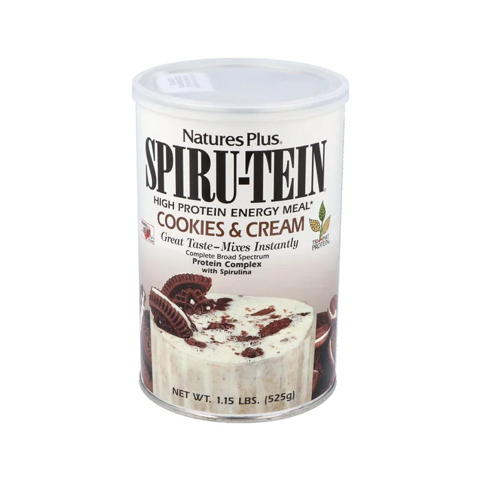NATURES PLUS SPIRU-TEIN cookies & cream NATURES PLUS SPIRU-TEIN cookies & cream