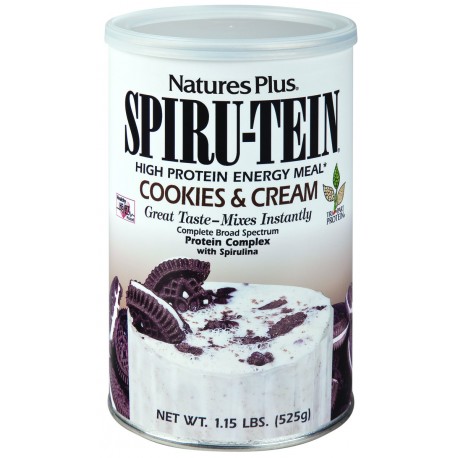 NATURES PLUS SPIRU-TEIN cookies & cream