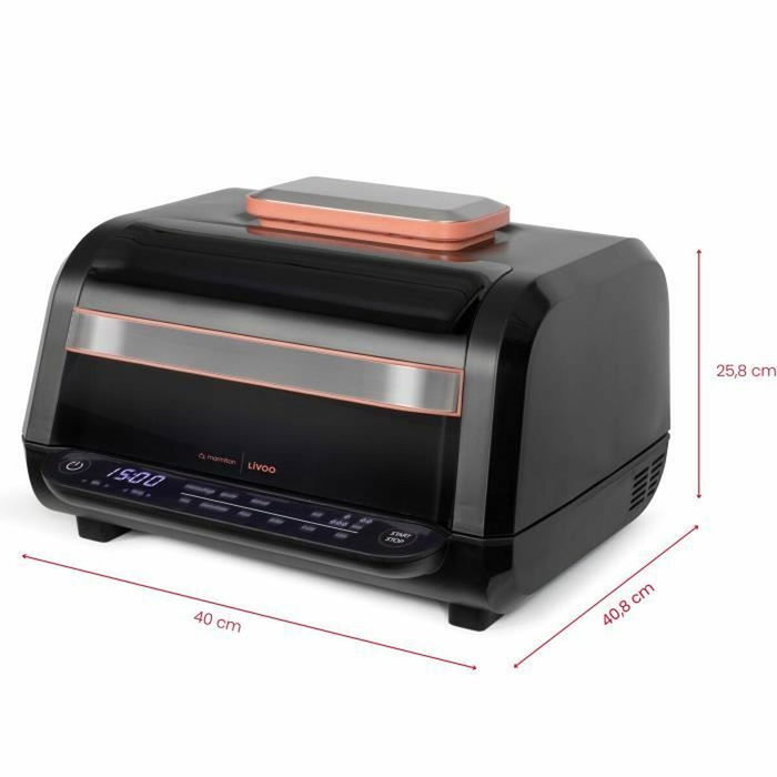 Livoo DOC305 Friteuse sans huile et grill 6L Livoo DOC305 Friteuse sans huile et grill 6L