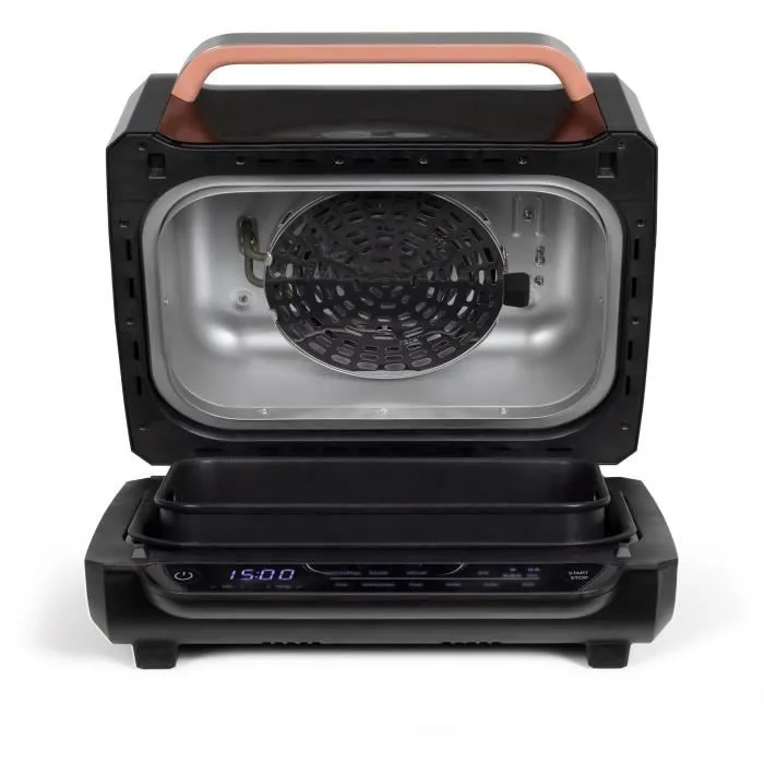 Livoo Friteuse sans huile et grill Marmiton DOC305, 6 L, 1500-1700 W, 2 en 1, 8 programmes, 4 réglages, thermostat 50-230°C, minuterie 2 h Livoo Friteuse sans huile et grill Marmiton DOC305, 6 L, 1500-1700 W, 2 en 1, 8 programmes, 4 réglages, thermostat 50-230°C, minuterie 2 h