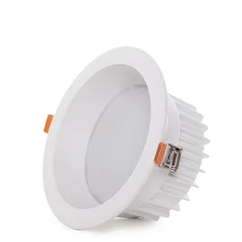 Foco Downlight Circular LED 15W 2100Lm 6000ºK Blanco Frío Anti-Deslumbrante UGR19