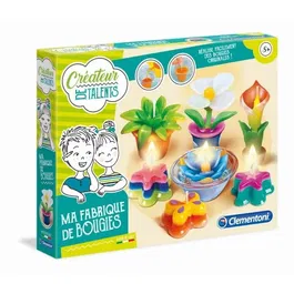 Clementoni - Créateur de Talents - Coffret Créatif Ma Fabrique à Bougies - Kit Loisirs Créatifs pour Enfants dès 8 Ans
