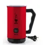 Bialetti Mousseur à lait électrique 300 ml Rouge Modèle MKF02 pour mousse généreuse et veloutée