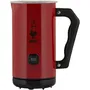 Bialetti Mousseur à lait électrique 300 ml Rouge Modèle MKF02 pour mousse généreuse et veloutée