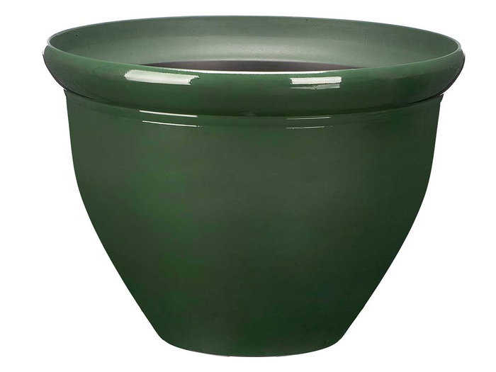 Ibergarden Pot de Fleurs Rond 20 cm Plastique PP Couleurs Variées (Set de 24)