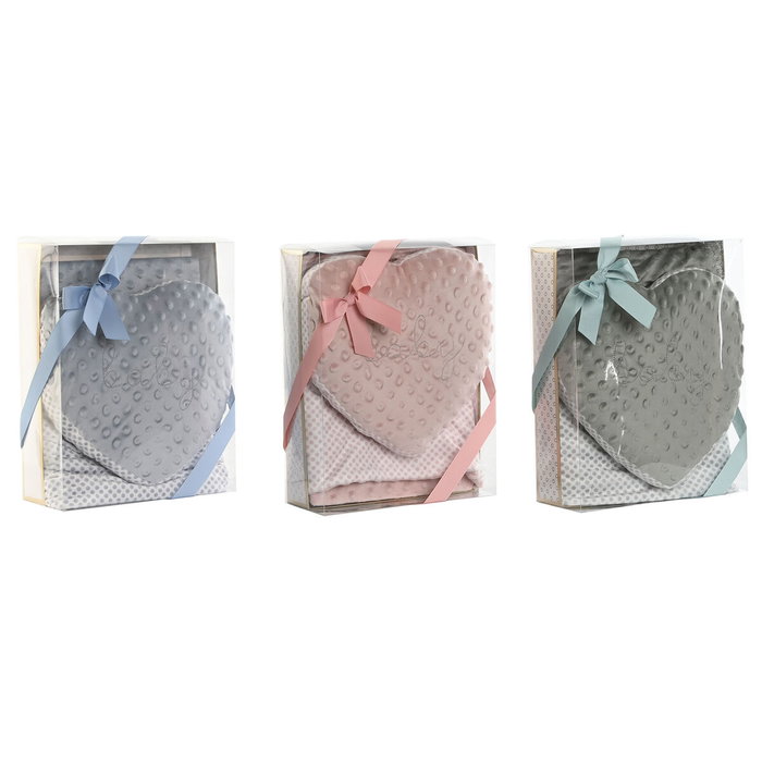Coffret Bébé Home ESPRIT Bleu Vert Rose Polyester (3 Unités) Coffret Bébé Home ESPRIT Bleu Vert Rose Polyester (3 Unités)