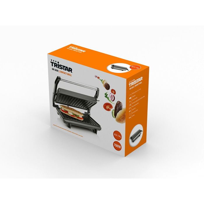 Barbecue Électrique Tristar GR-2650 Noir 700 W