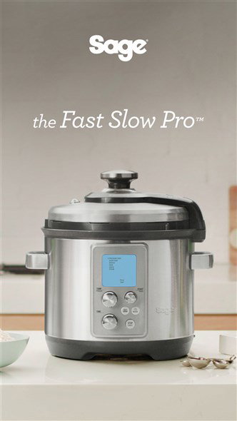Sage SPR700BSS4EEU1 Fast Slow Pro™ Autocuiseur Électrique Sage SPR700BSS4EEU1 Fast Slow Pro™ Autocuiseur Électrique