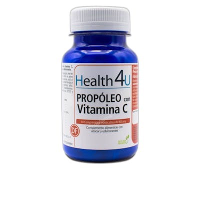 HEALTH 4U Propoleo avec vitamine C 800 mg - 60 comprimés à mâcher - Complément alimentaire HEALTH 4U Propoleo avec vitamine C 800 mg - 60 comprimés à mâcher - Complément alimentaire