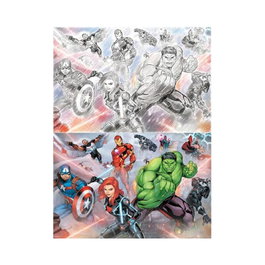 Puzzle Prime 3D Marvel 150 pièces à gratter