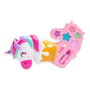 Martinelia Palette de maquillage Whims Unicorn 85431 - 5 fards à paupières scintillants, 1 rouge à lèvres avec applicateur - Design licorne - À partir de 3 ans