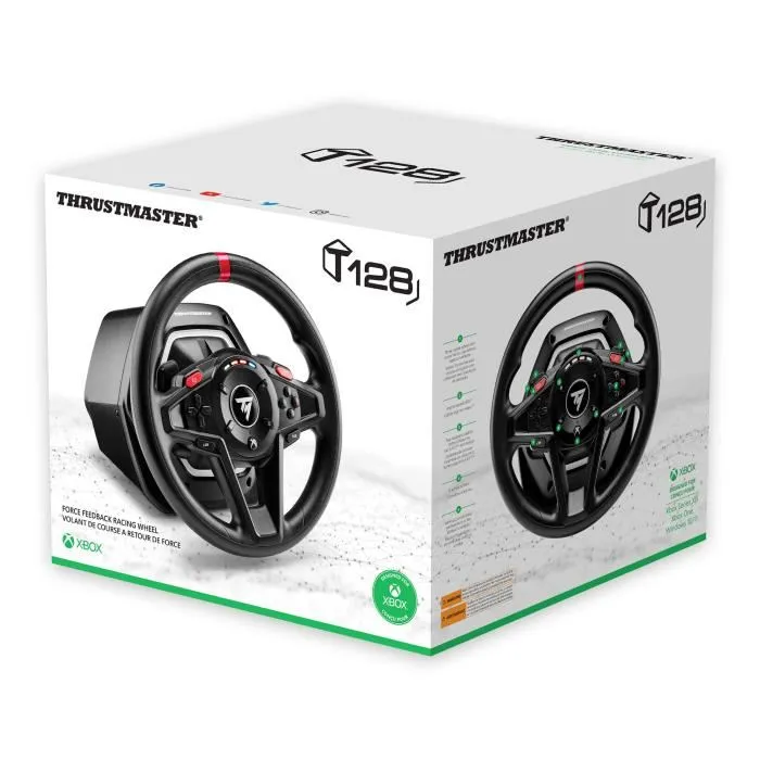Thrustmaster Volant de Course T128 pour Xbox Series X|S, Xbox One et PC - Noir (4460184)